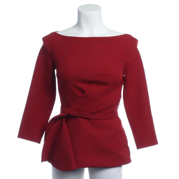 Blouse in Red, Polyester, Safiyaa
