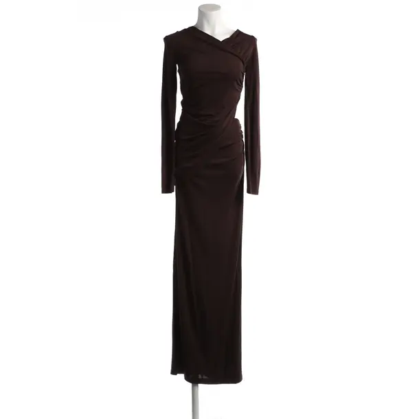 Cocktail Dress in Brown, Viscose, Christopher Esber