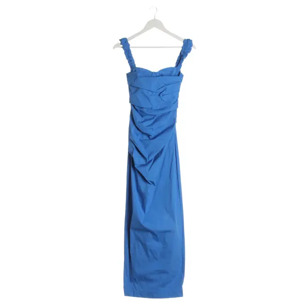 Cocktailkleid in Blau, Baumwolle, SIR