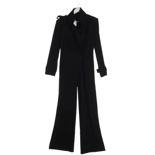 Overall in Black, Polyester, Norma Kamali