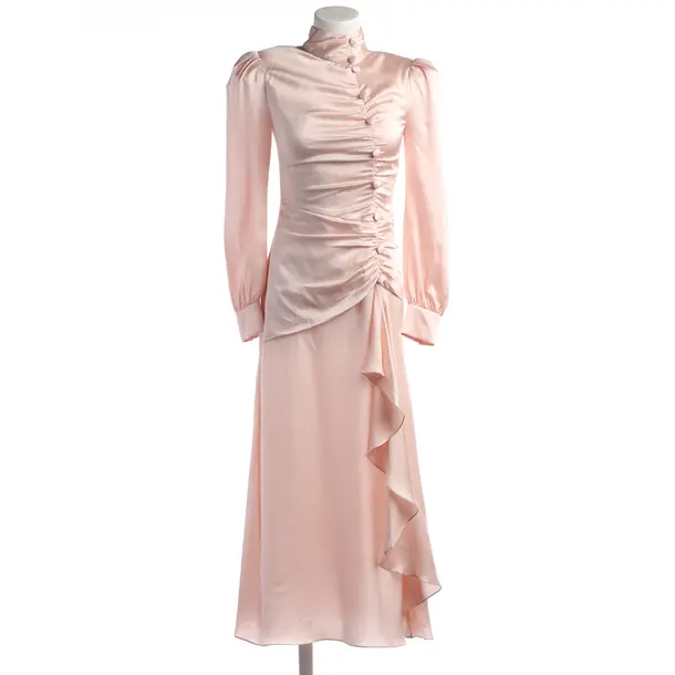 Cocktail Dress in Pink, Silk, Alessandra Rich