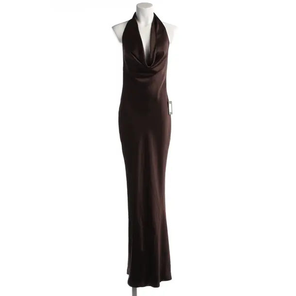 Cocktailkleid in Braun, Polyester, Norma Kamali