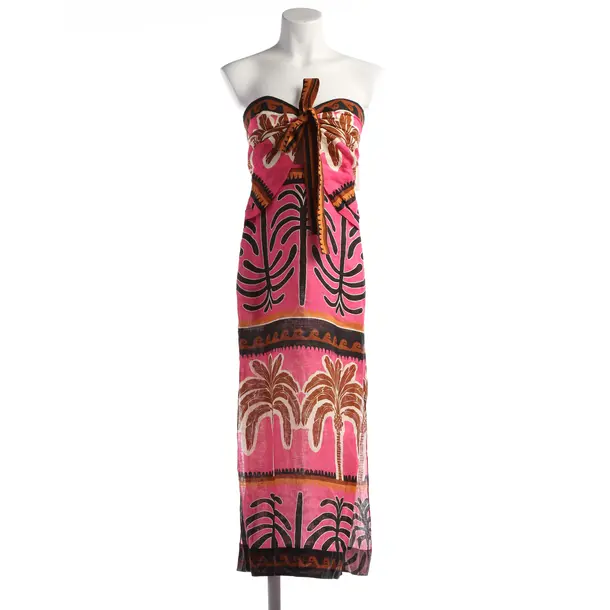 Dress in Multicolored, Linen, Johanna Ortiz