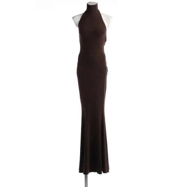 Cocktailkleid in Braun, Polyester, Norma Kamali