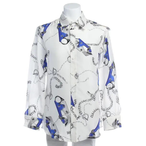 Bluse in Mehrfarbig, Seide, Burberry