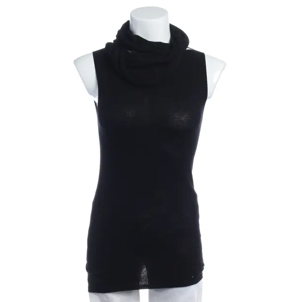 Top in Black, Viscose, Rick Owens