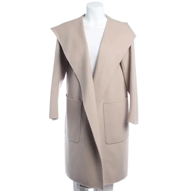 Mid-Season Coat in Gray, Wool, Max Mara