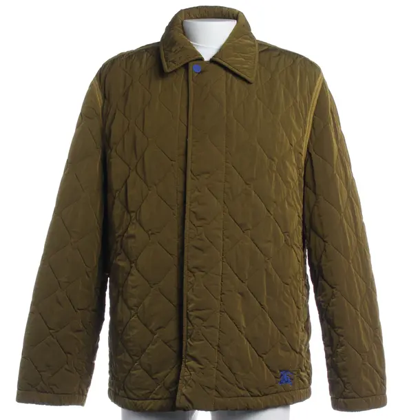 Mid-Season Jacket in Green, Polyimide, Burberry