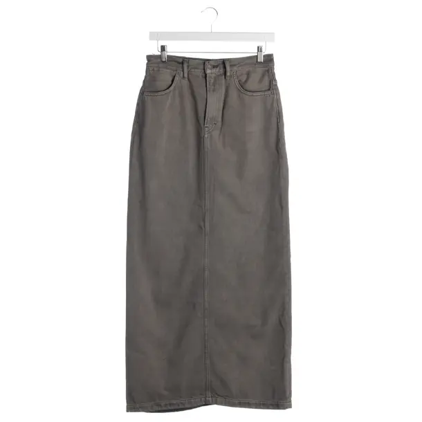 Rock in Grau, Baumwolle, Acne Studios