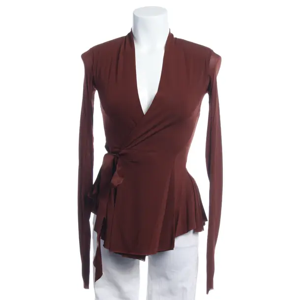 Blouse in Brown, Cupro, Rick Owens