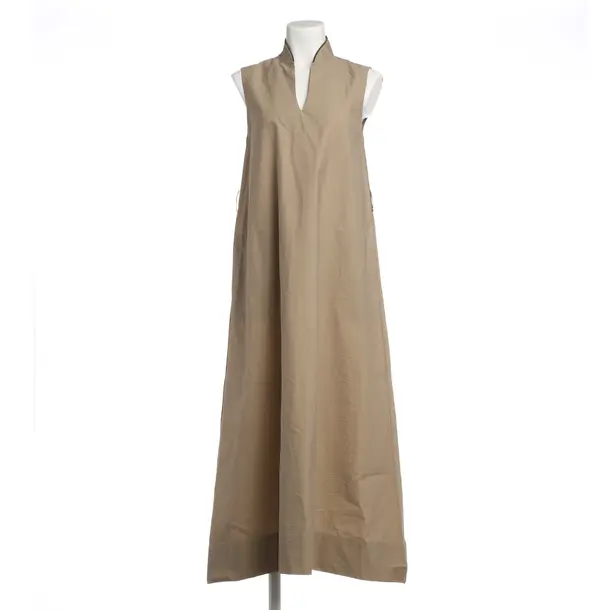 Dress, in Light Brown, Cotton, Brunello Cucinelli
