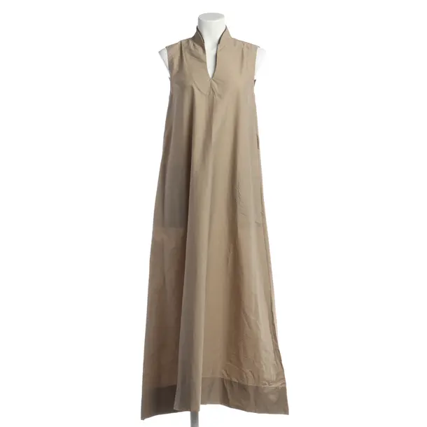 Kleid in Braun, Baumwolle, Brunello Cucinelli