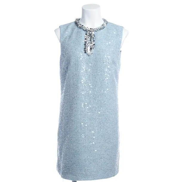 Cocktailkleid in Blau, Polyester, self-portrait