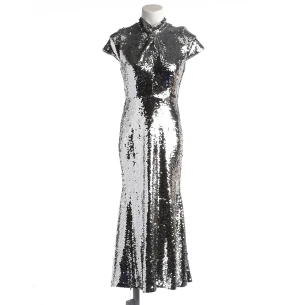 Cocktailkleid in Metallic, Polyester, self-portrait