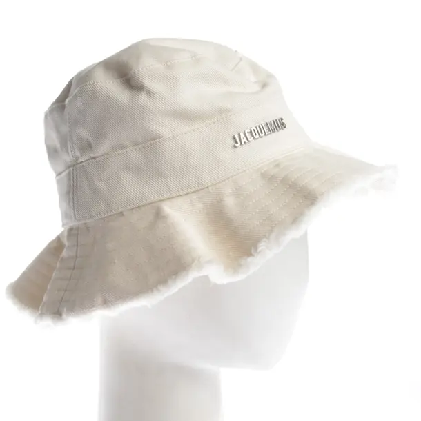 Hat in White, Cotton, Jacquemus
