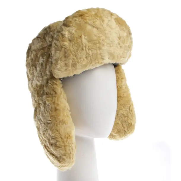 Beanie in Brown, Polyester, Ruslan Baginskiy
