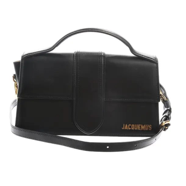 Schultertasche in Schwarz, Leder, Jacquemus