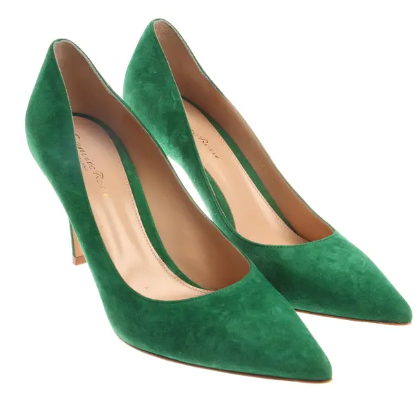 Pumps in Green, , Gianvito Rossi