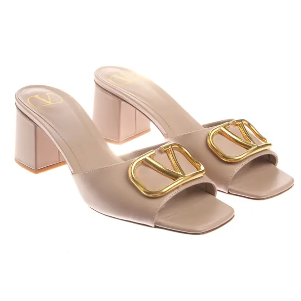 Sandaletten, in Hellbraun, Valentino