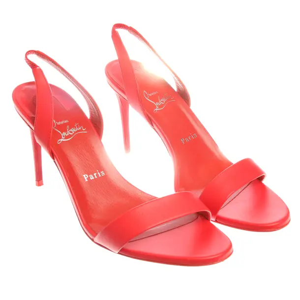 Sandaletten in Rot, , Christian Louboutin