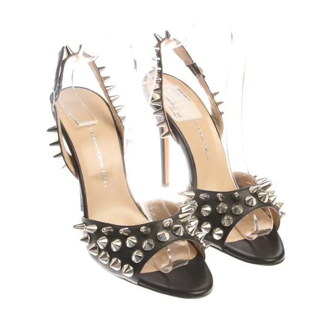 Sandaletten in Schwarz, , Alessandra Rich