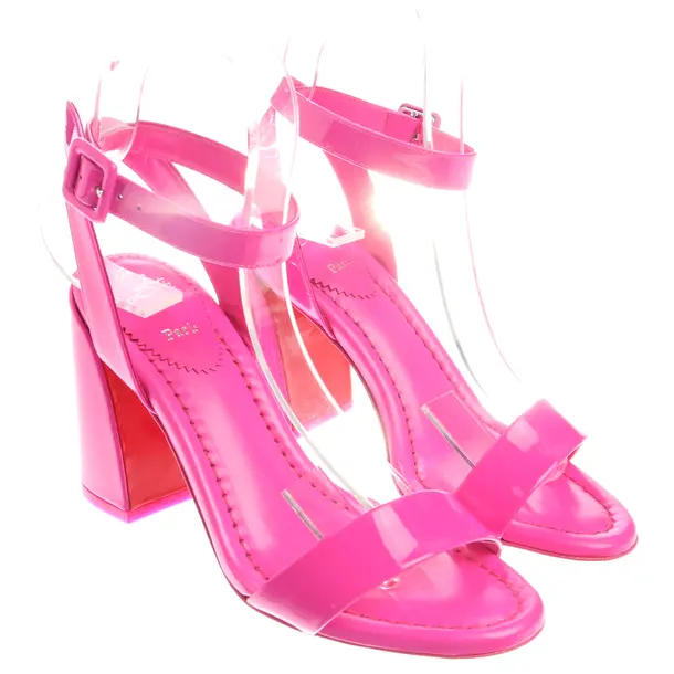 Heeled Sandals in Pink, , Christian Louboutin