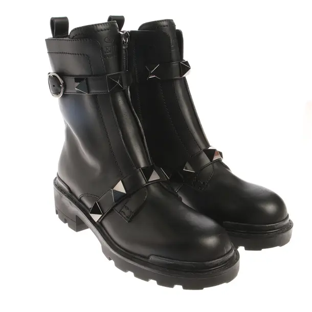 Stiefeletten in Schwarz, , Valentino