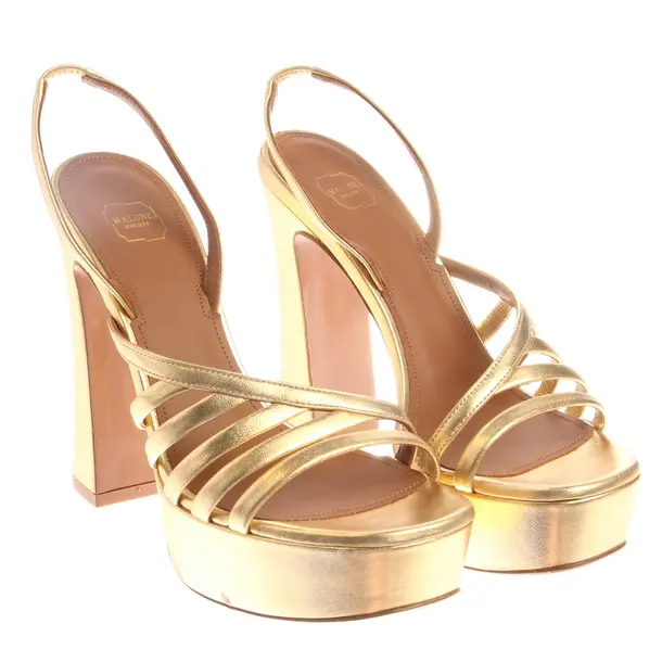 Sandaletten in Metallic, , Malone Souliers