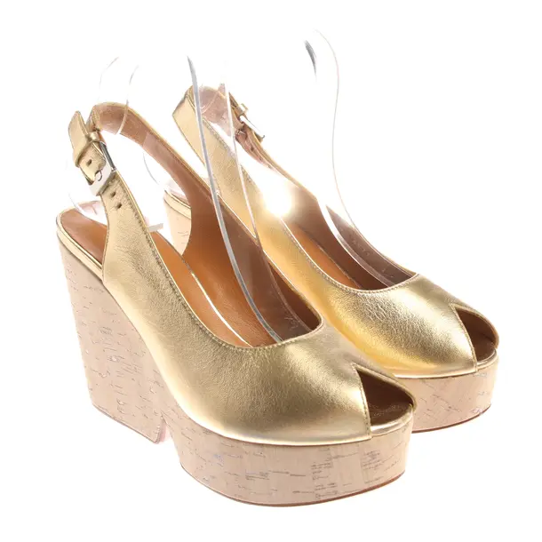 Sandaletten in Metallic, , Clergerie