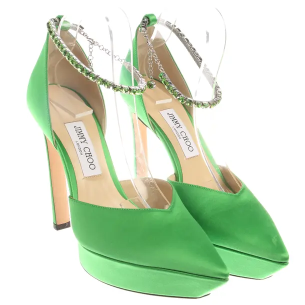 Pumps in Green, , Jimmy Choo