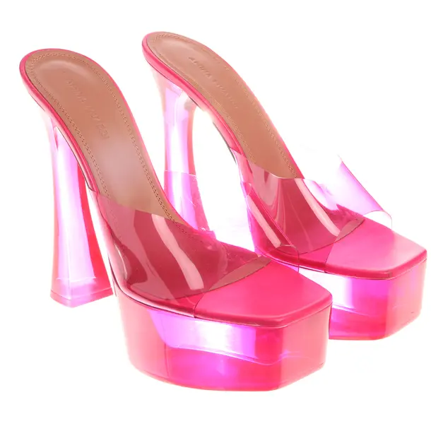 Sandaletten in Rosa, , Amina Muaddi