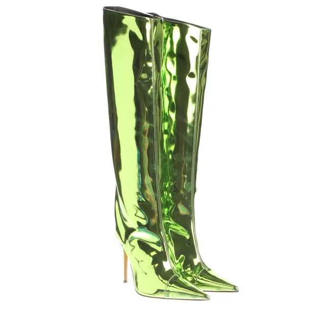 Boots in Green, , Alexandre Vauthier