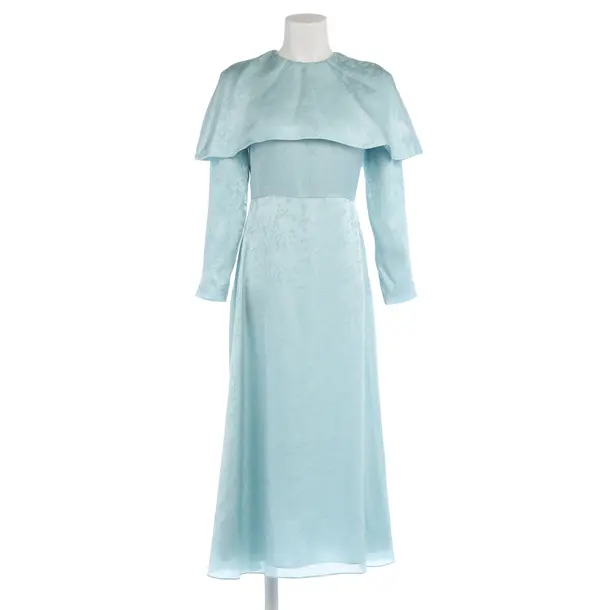 Cocktailkleid in Blau, Seide, Markarian