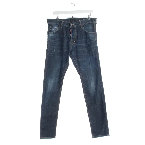 Jeans Straight Fit in Blau, Baumwolle, Dsquared