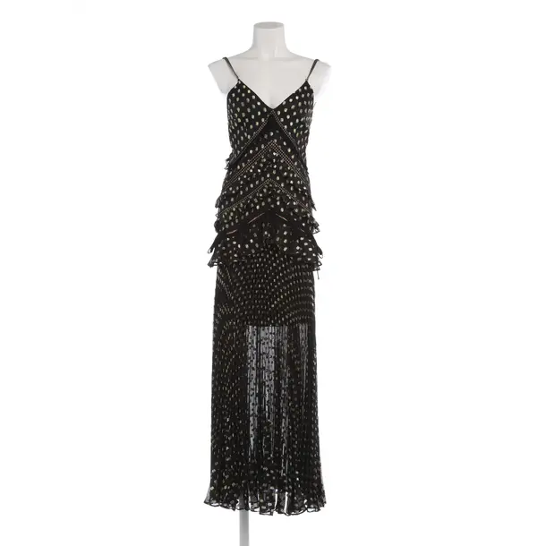 Cocktail Dress in Black, Polyester, self-portrait