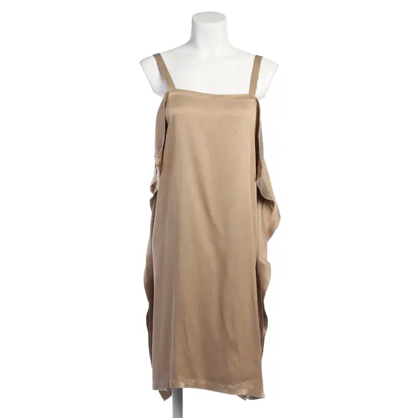 Dress in Brown, Silk, Bottega Veneta