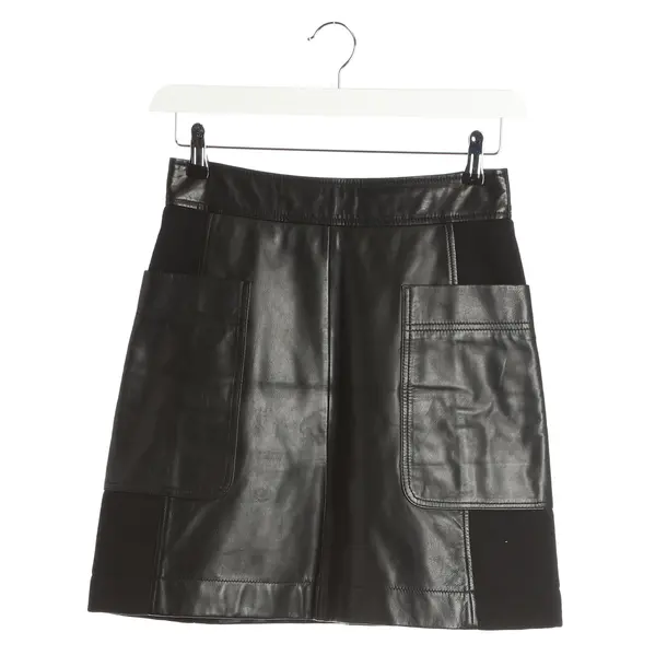 Rock in Schwarz, Leder, See by Chloé