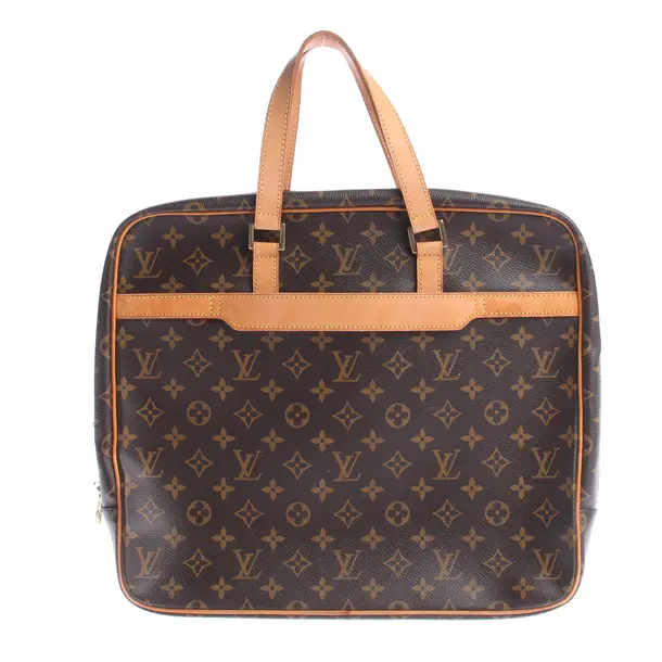 Aktentasche in Braun, Canvas, Louis Vuitton