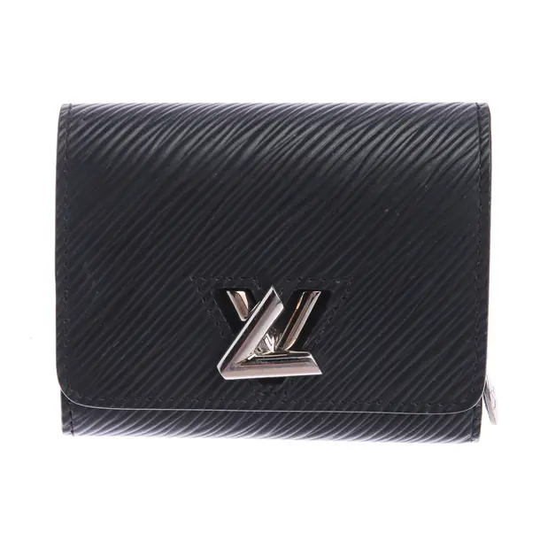 Geldbörse in Schwarz, Leder, Louis Vuitton