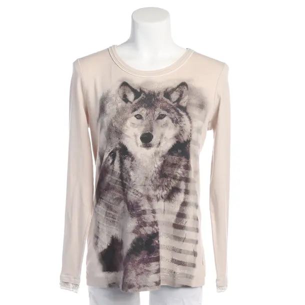 Longsleeve in Weiß, Baumwolle, Marc Cain Sports