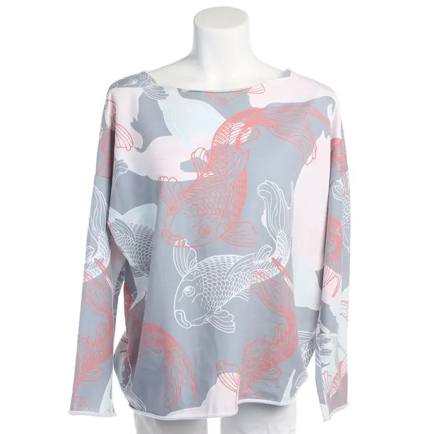 Sweatshirt in Mehrfarbig, Baumwolle, Juvia