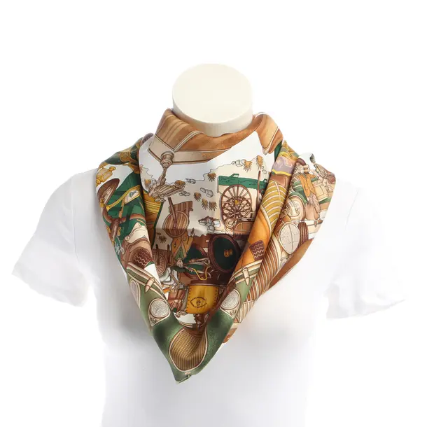Tuch in Mehrfarbig, Seide, Hermès
