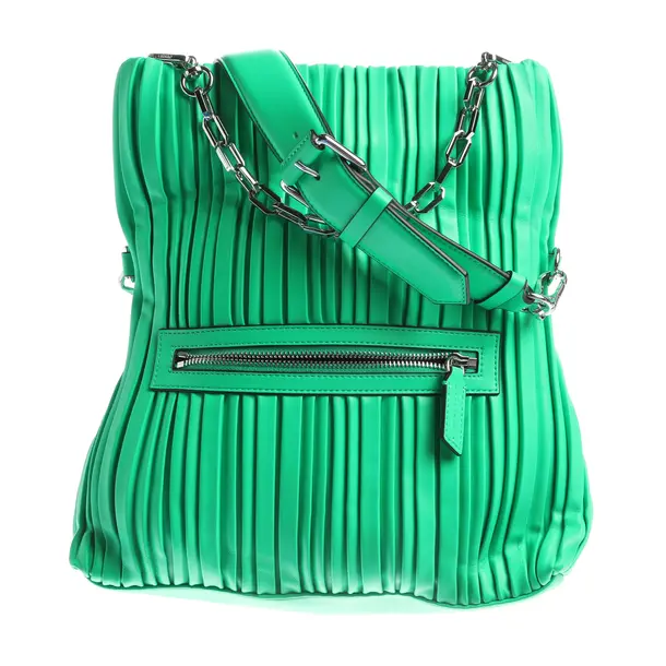 Shoulder Bag in Green, Leather, Karl Lagerfeld