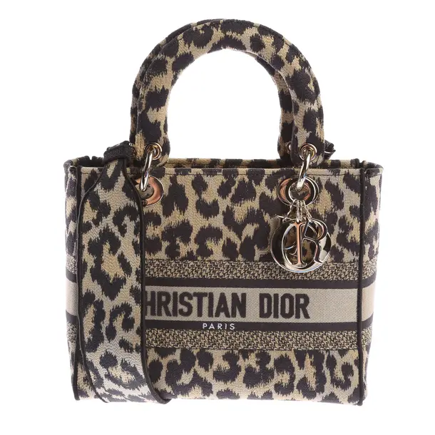 Handbag in White, Cotton, Dior