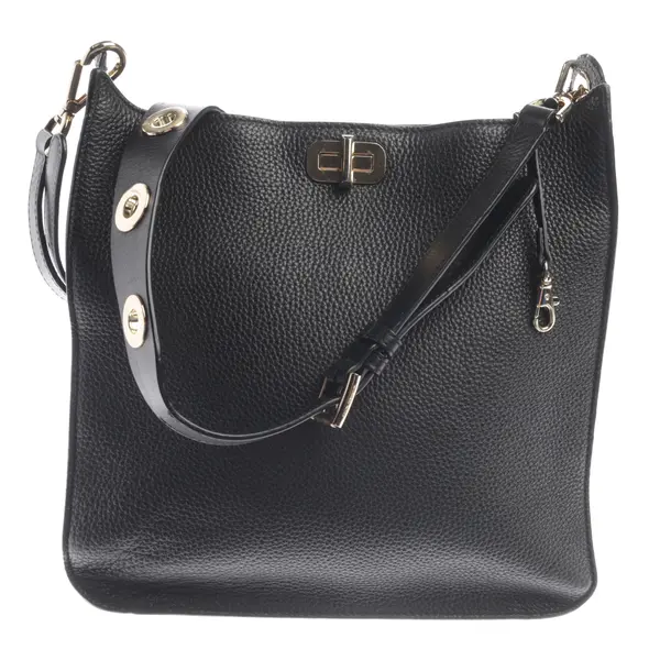 Shoulder Bag in Black, Leather, Michael Kors