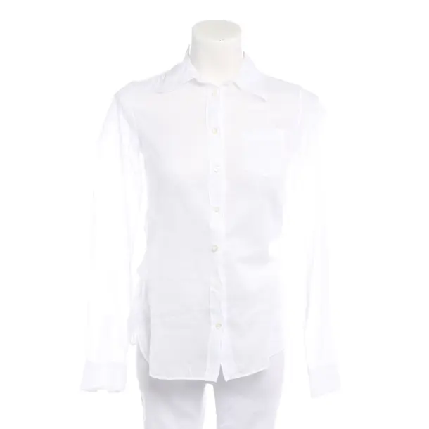 Blouse in White, Cotton, Prada Linea Rossa