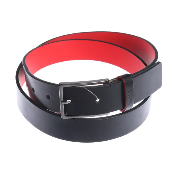 Gürtel in Schwarz, Leder, Hugo Boss Red Label