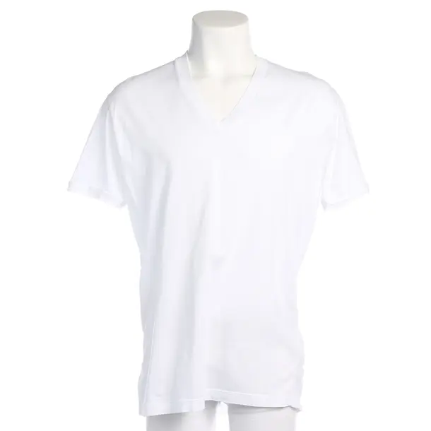 T-Shirt in White, Cotton, Dsquared
