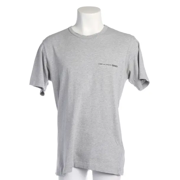 T-Shirt in Grau, Baumwolle, Comme des Garcons