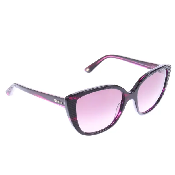 Sonnenbrille in Schwarz, Kunststoff, Max Mara